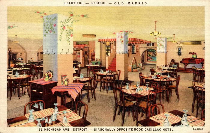 Old Madrid - Old Postcard Photo